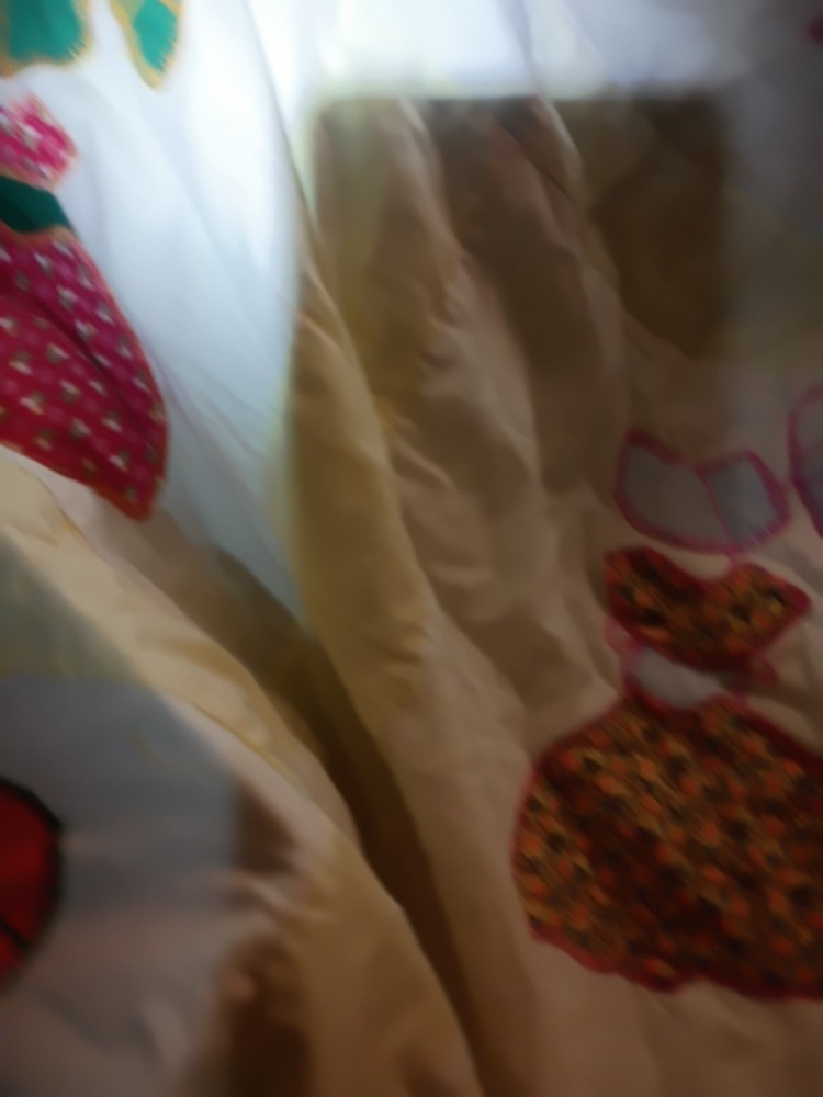 vintage hand sewn quilt patchwork