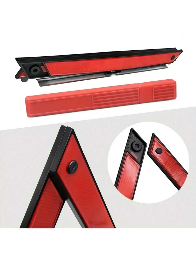 Reflective Car Warning Triangles Breakdown Hazard Road & Emergency Safety Hammer