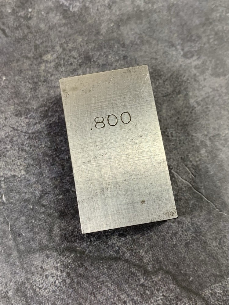 Rectangular Inspection Gage Block .800”