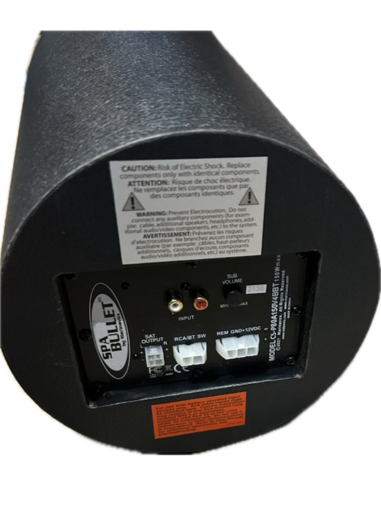 Spa Bullet Subwoofer
