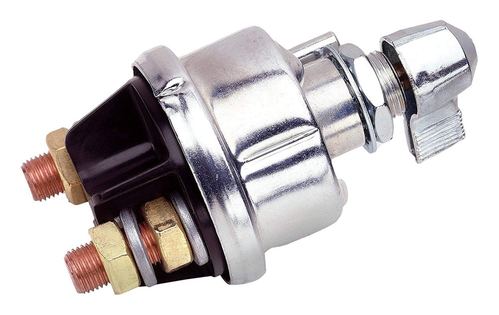 Cole Hersee 75908 Silver 2000 Amp Master Disconnect Switch