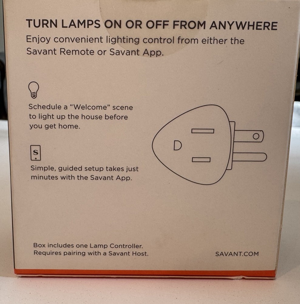 SAVANT LAMP CONTROL