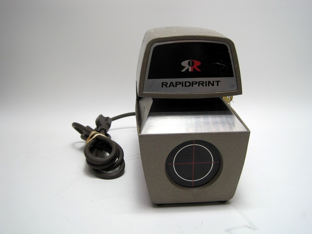 RapidPrint AR-E Electric Date Time Clock Stamp Machine With Key