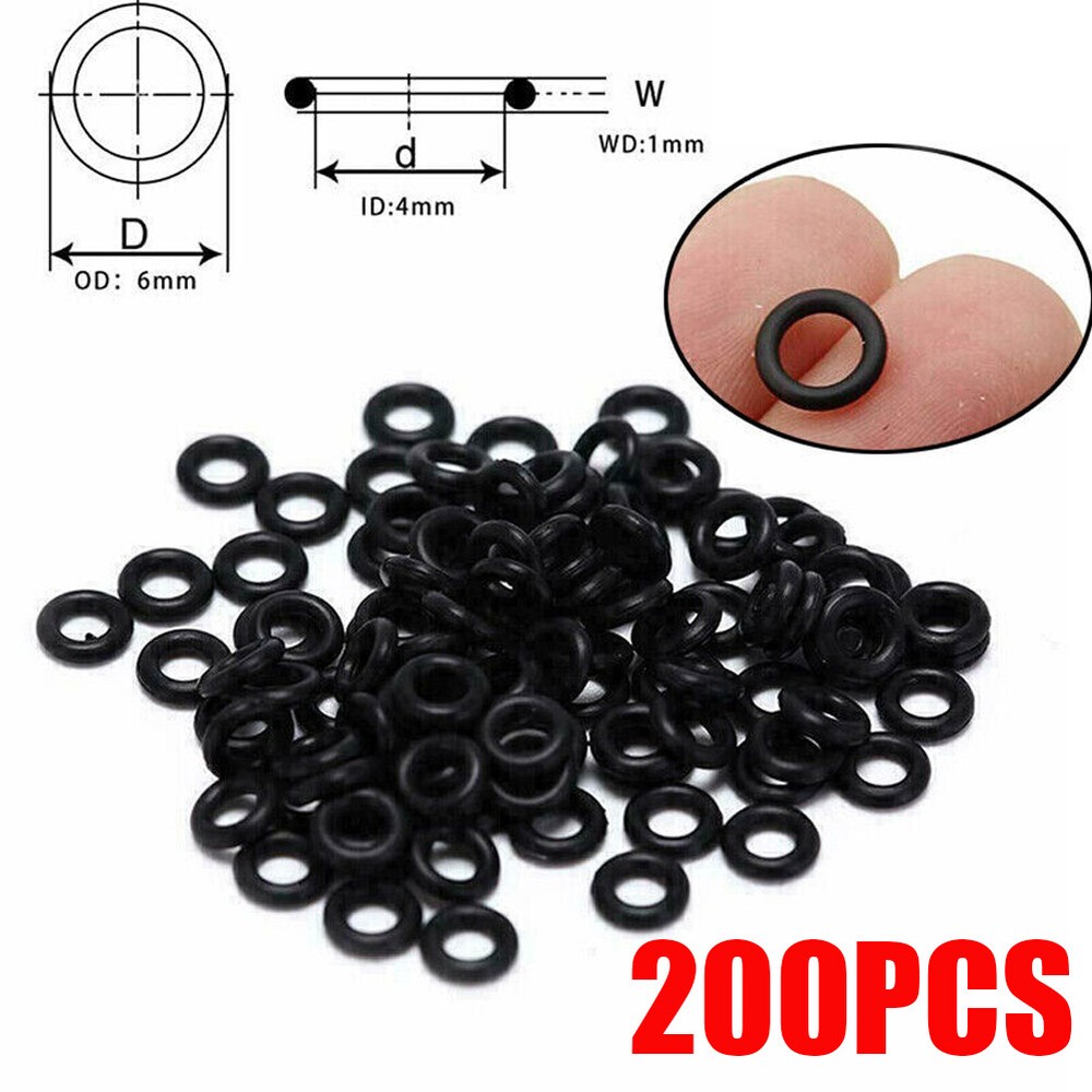 200PCS Archery Arrowhead Points Locks O Ring Rubber Washers Target Broadheads US