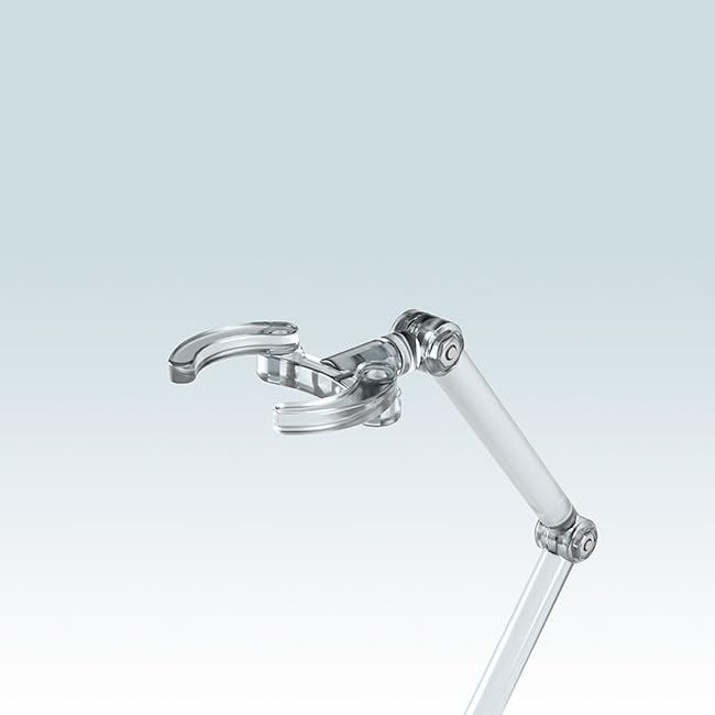 Elegant 3-Piece Translucent Display Stand Set for Figures & Models - Adjustable