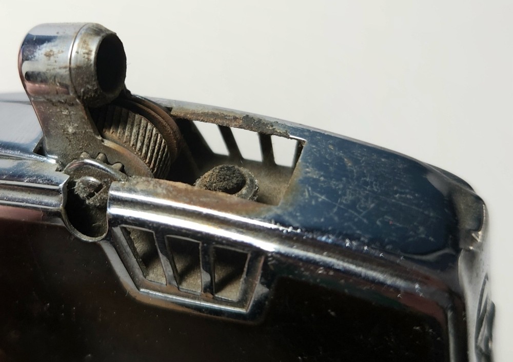 Art Deco Ronson Cigarette Lighter/Case Combination