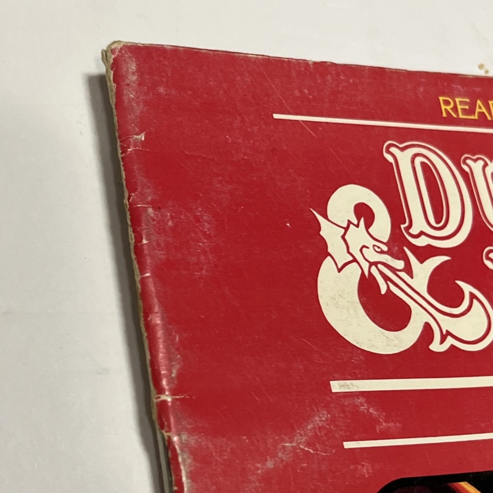 Dungeon Players Manual D&D from basic box D&D TSR Dungeons & Dragons 1983