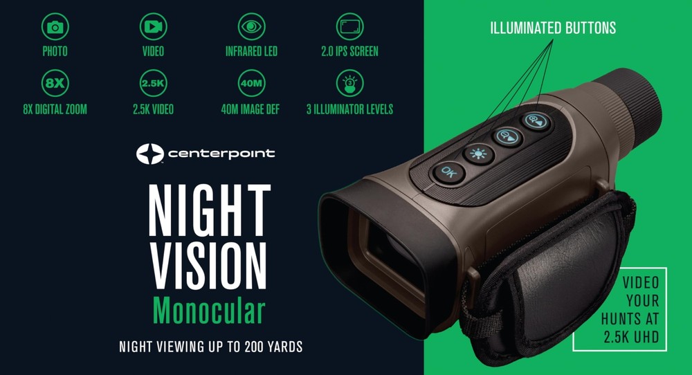 CenterPoint Optics CPNV01 Night Vision Monocular