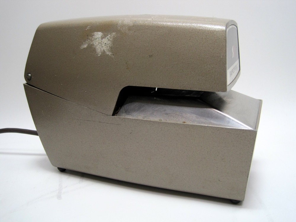 RapidPrint AR-E Electric Date Time Clock Stamp Machine With Key