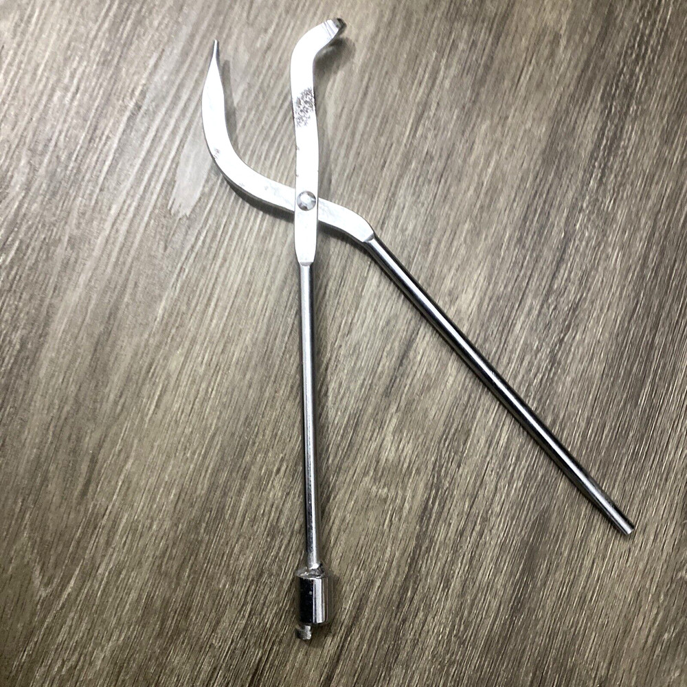 KTool Dual End Pliers Removal Tool Return Spring Drum Brake Silver Tone