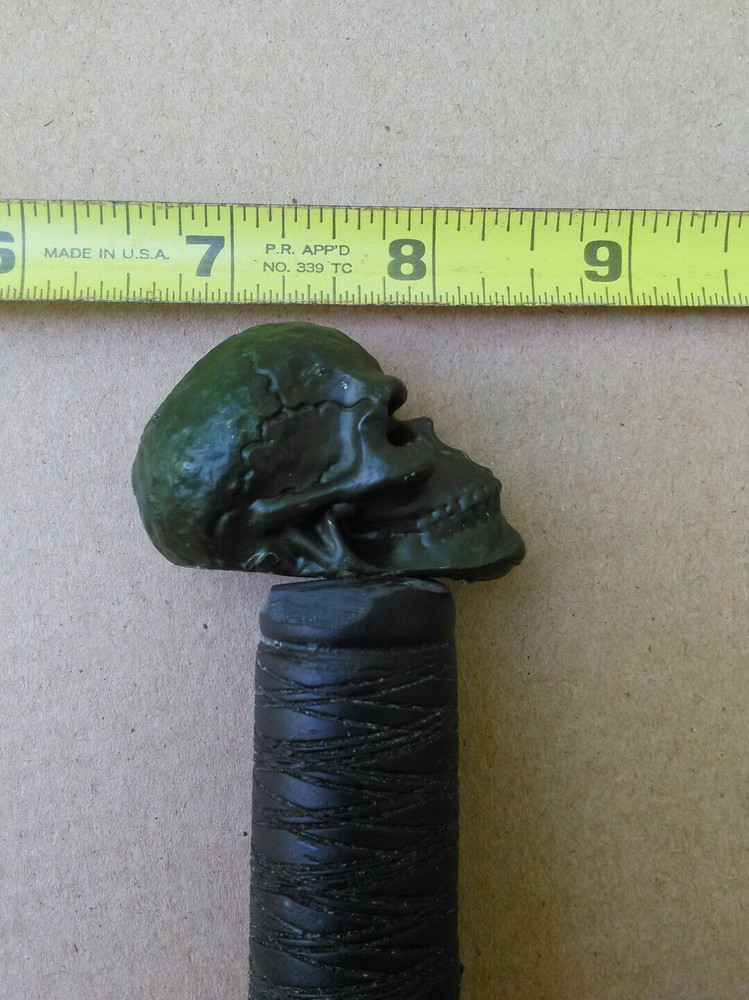 Skull 💀 Head Boot Knife/Dagger - 7 1/2" overall - 3" Blade