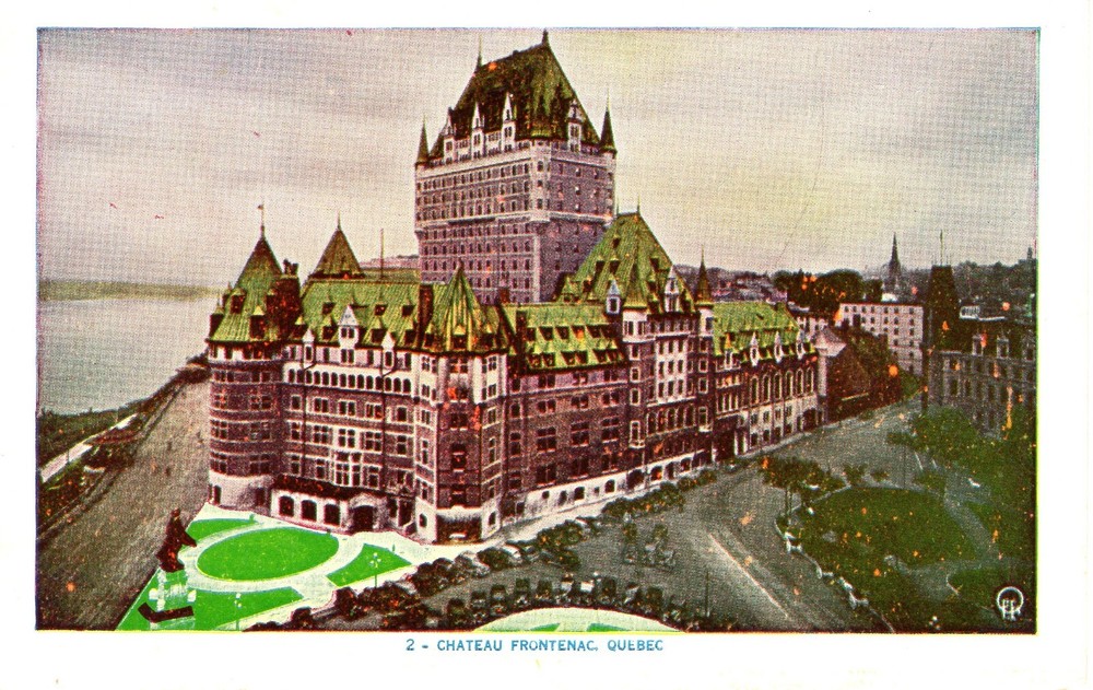 CHATEAU FRONTENAC, QUEBEC, CANADA - PC6549