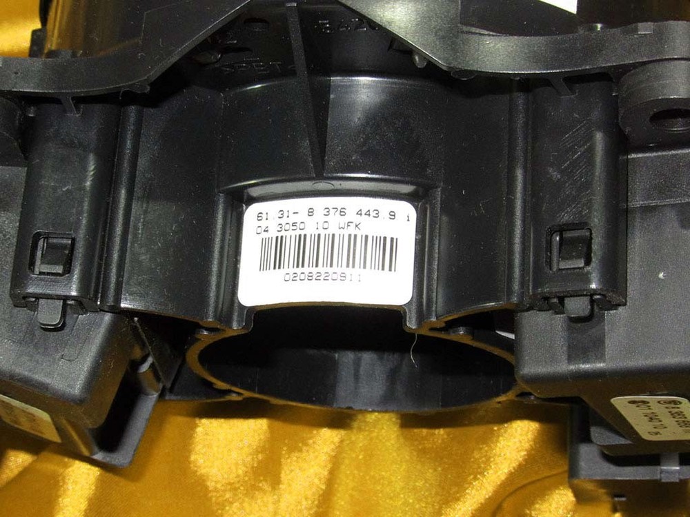 BMW E46 E39 E38 E83 E53 E85 COIL SPRING CASSETTE SWITCH BLOCK WIPER 8376443