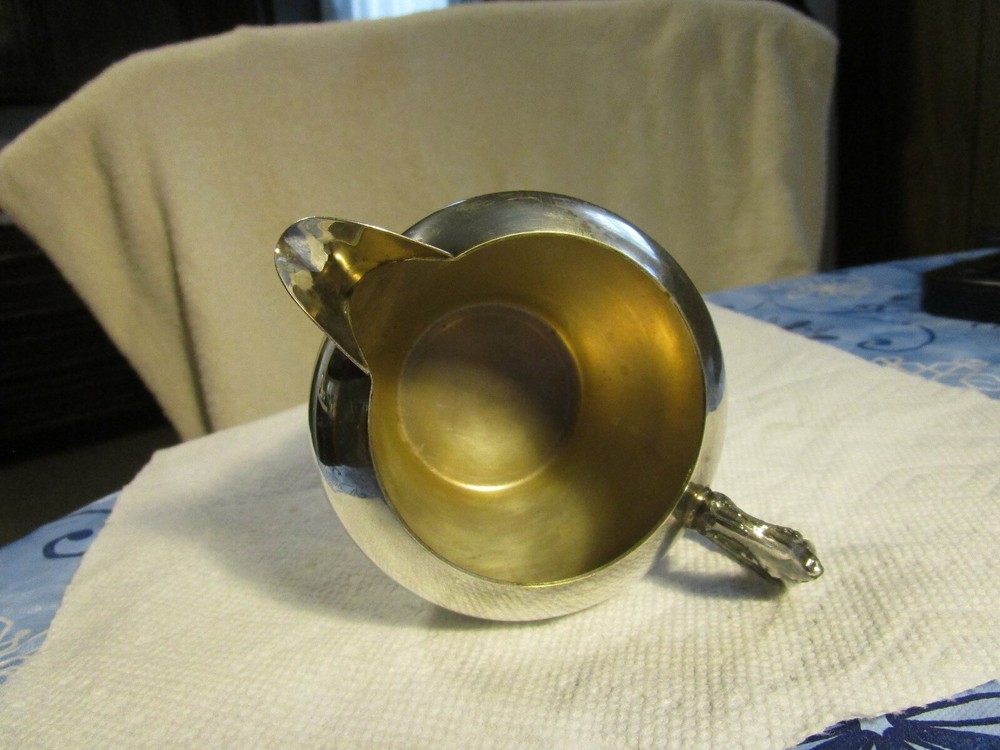 VINTAGE~ [Silverplated ON Copper]~ Creamer Pitcher~~+MAKER MARKS!!!