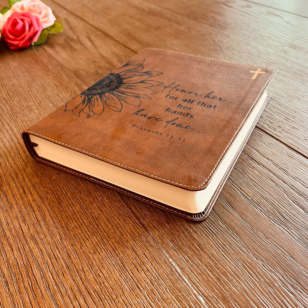 Personalized NIV Bible | NIV Journaling Study Bible | Custom Engraved NIV Bible