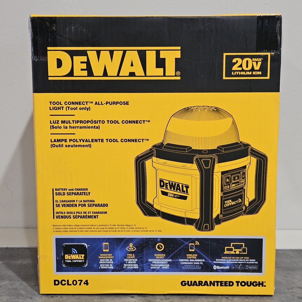 DeWALT DCL074 20V MAX Tool Connect All-Purpose Cordless Work Light (Bare Tool)