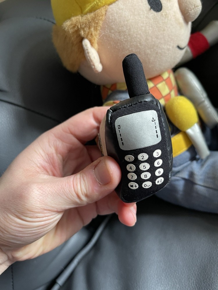 Vintage 2000 Read Along Talking Bob The Builder Interactive Plush Working