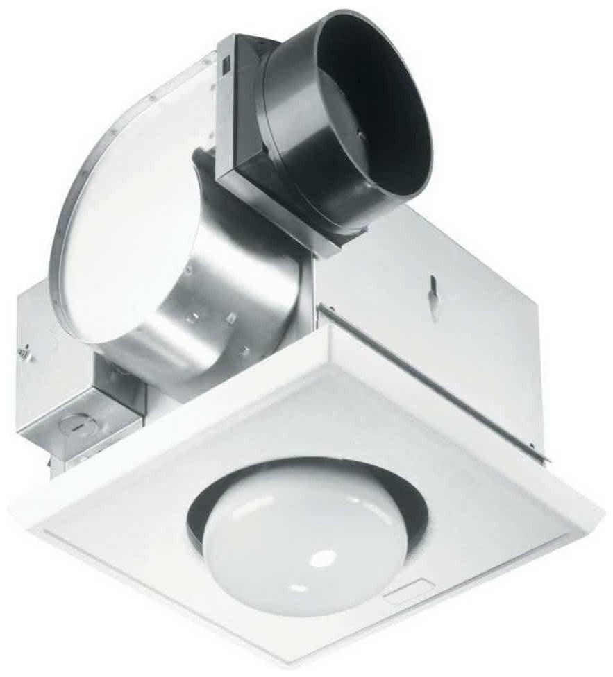 Broan 162M 70 CFM 4 Sone Ceiling Mounted Bath Fan - White