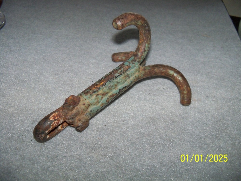 Homemade Three (3) Jaw Grapple Hook,