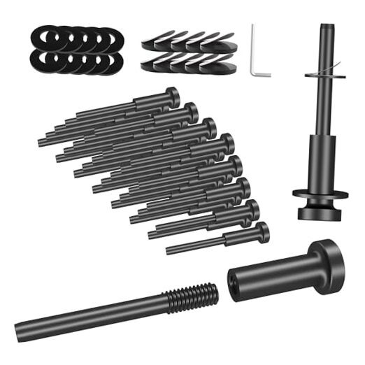 Pack Invisible Cable Railing Kit, Cable Railing Hardware, 316 1/8 Inch 30 Black