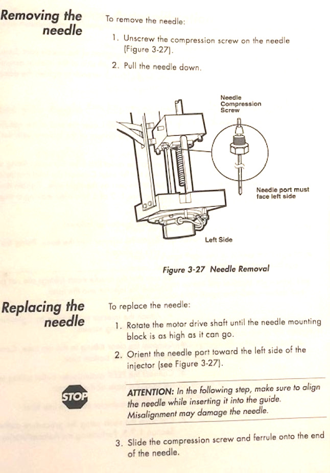 WATERS LC MODULE I PLUS HPLC Autoinjector Assembly