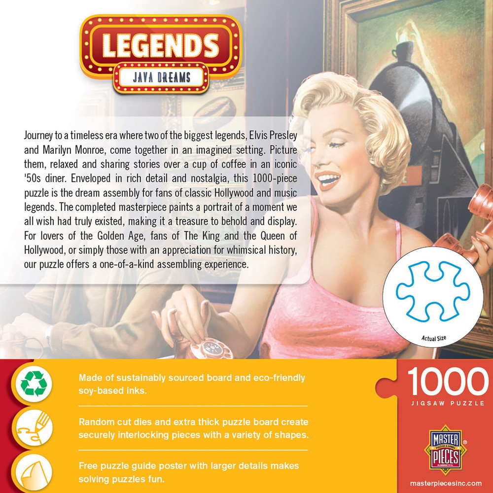 MasterPieces - Legends - Java Dreams 1000 Piece Jigsaw Puzzle