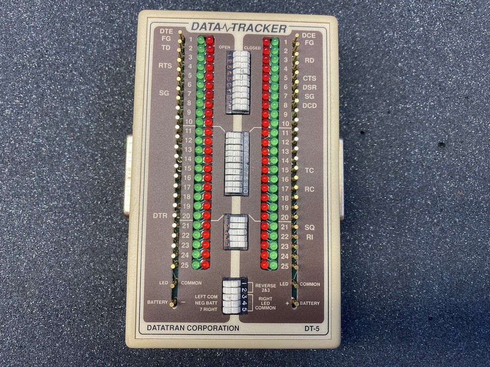 DATATRAN CORPORATION DATA TRACKER DT-5. PULLED FROM WORKING CONDITION