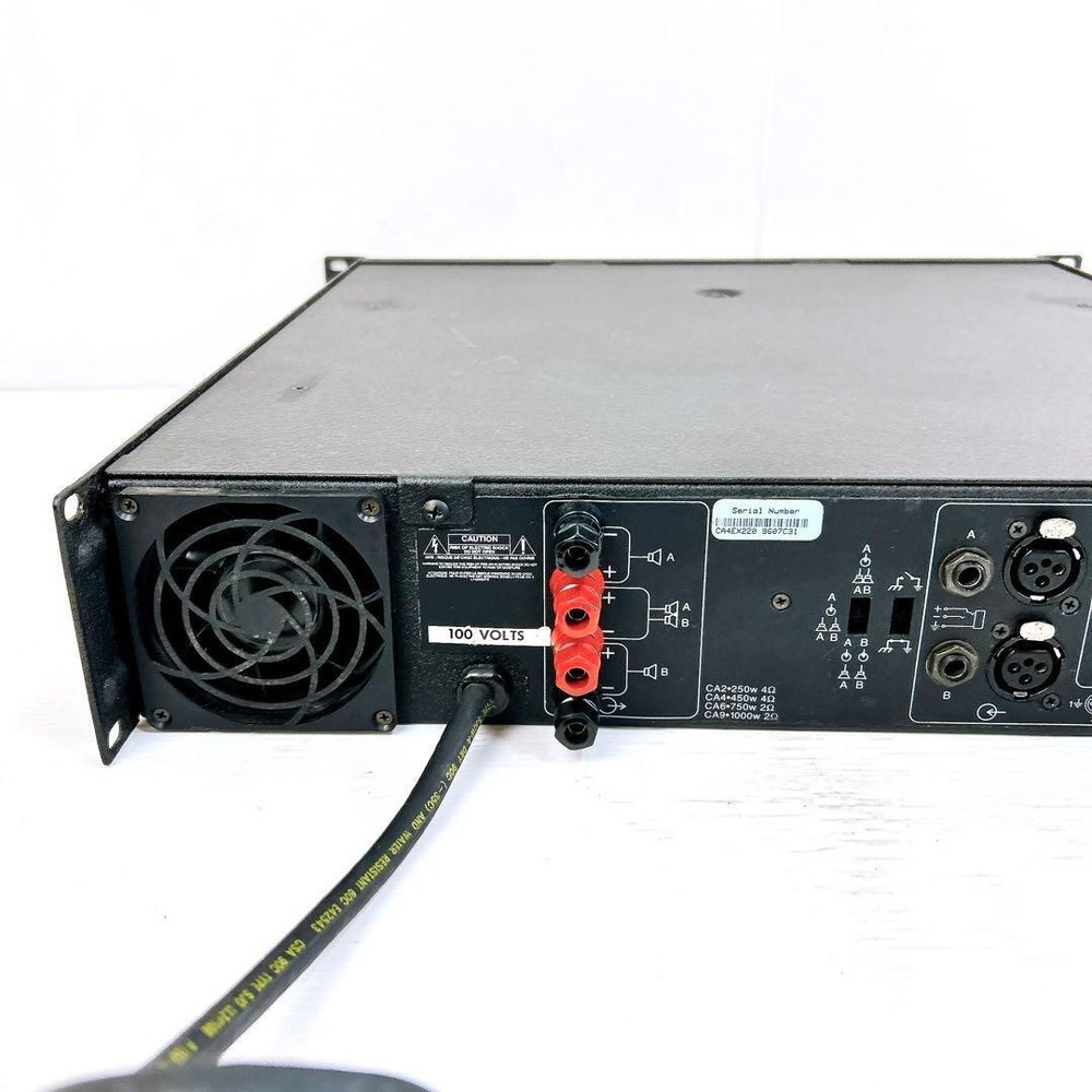 Crest Audio Ca4 Stereo Power Amplifier Professional