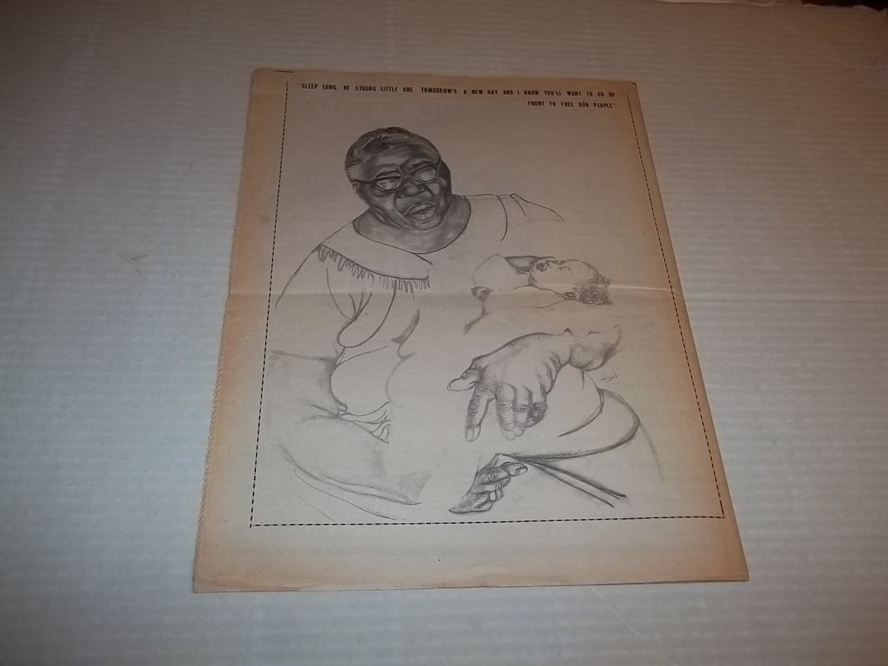 Black Panther Newspaper Oct. 5, 1974 Huey P Newton VG+