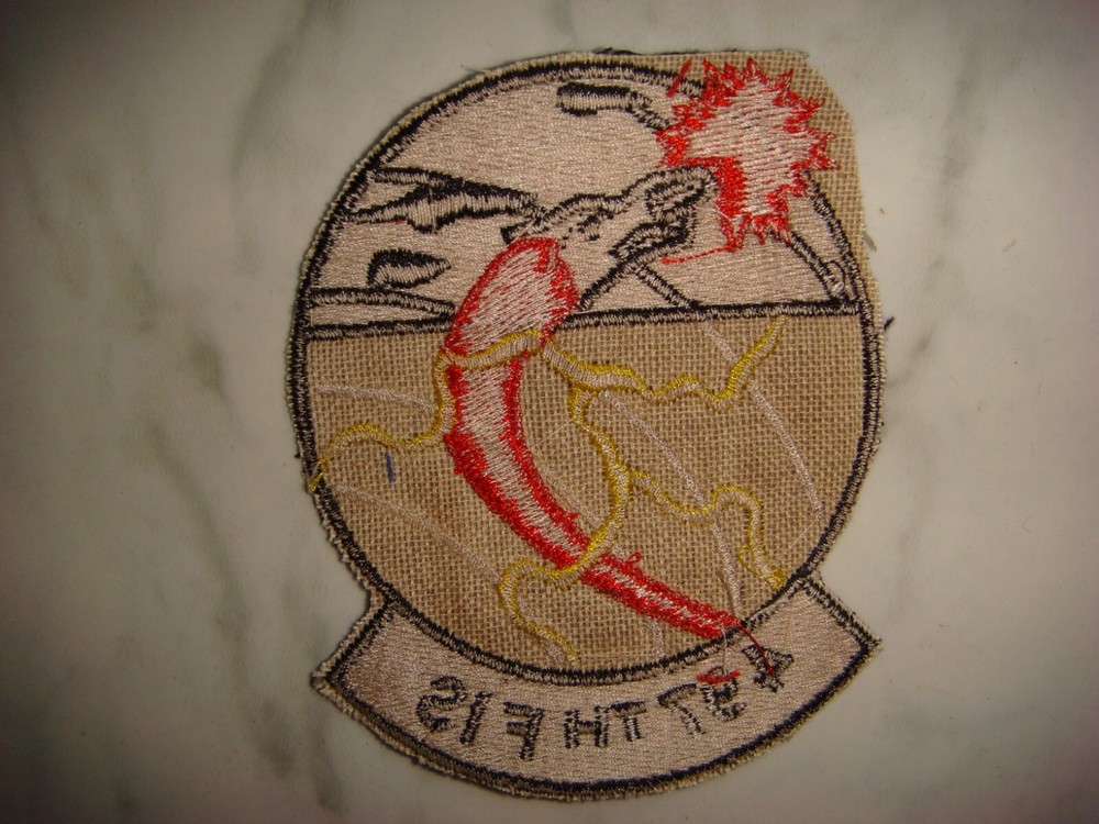 US 497th FIGHTER INTERCEPTOR SQUADRON, VIETNAM WAR PATCH