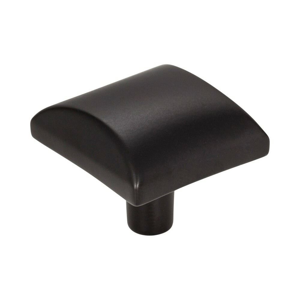 Matte Black Square Glendale Kitchen Cabinet Knob Vanity Closet Pull 525MB