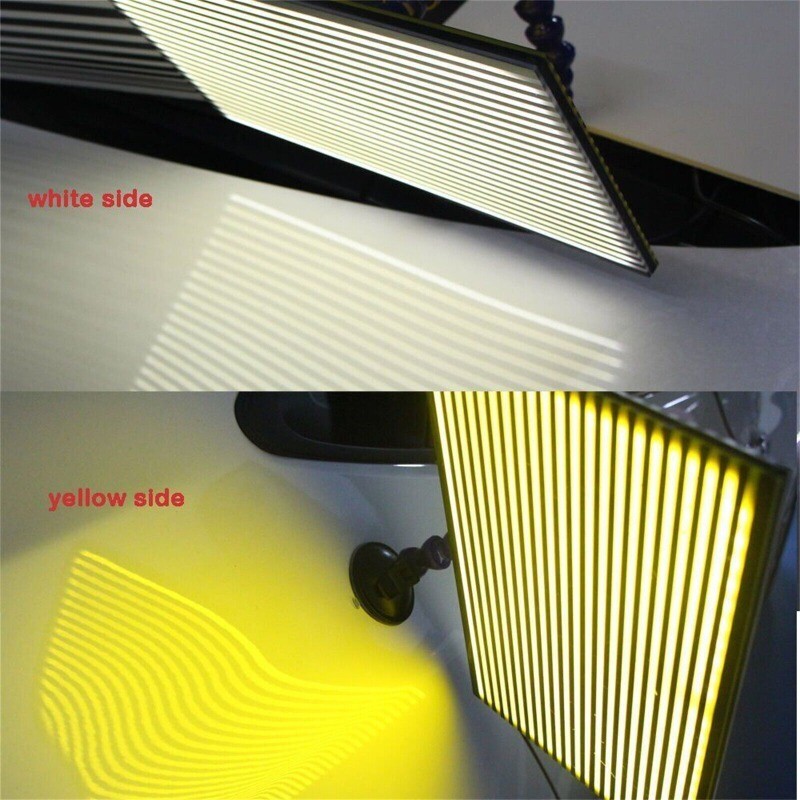 Paintless Dent Repair Tool Removal Lamp Reflector LED Light Line Testing Board