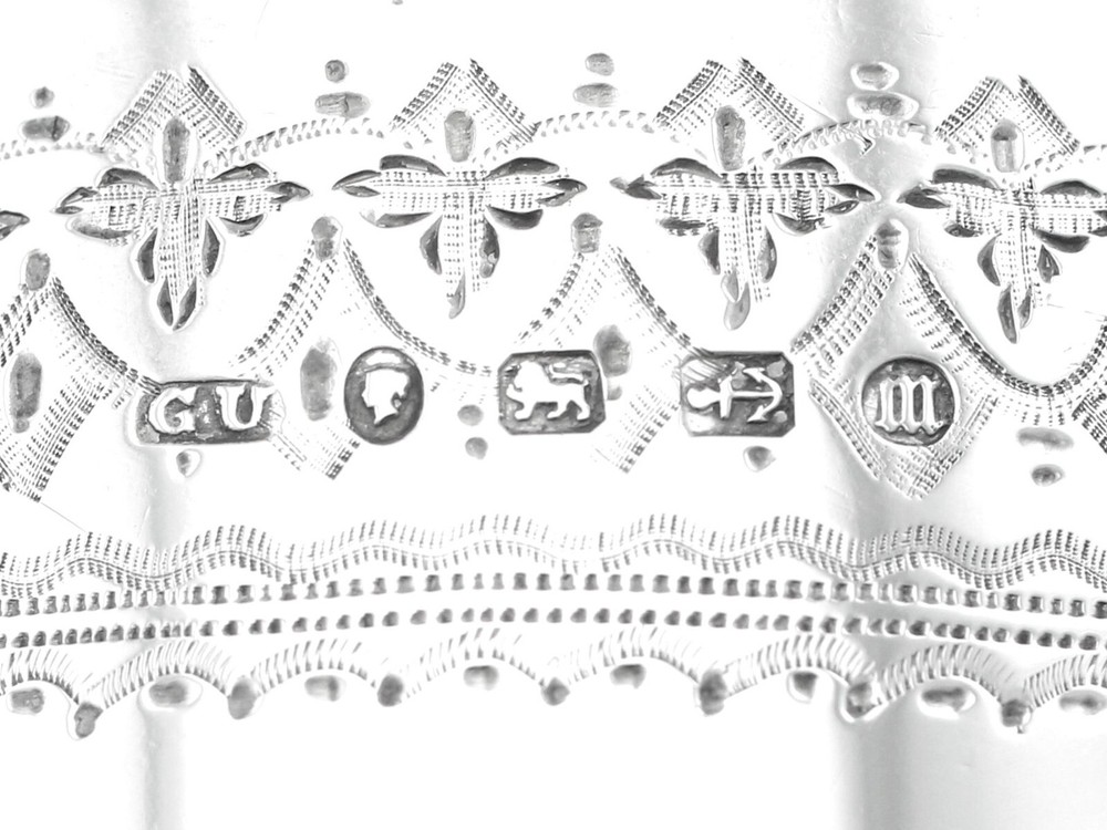 Antique Victorian Sterling Silver Goblet