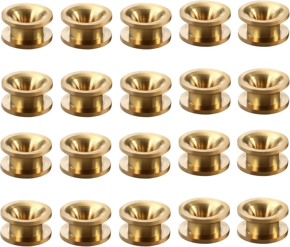 Universal String Trimmer Head Eyelets - 20 Pack Brass Weed Eater 20 Pieces
