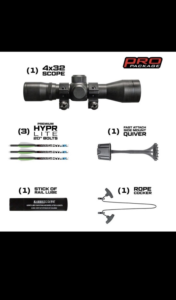 KILLER INSTINCT Lethal 405 Crossbow Kit (1000)