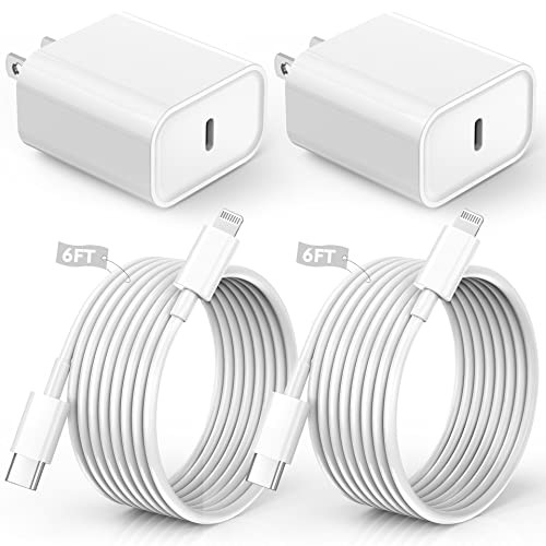 iPhone Charger Fast Charging,iPhone Fast Charger 2Pack Type C 2 Pack 6FT C-L