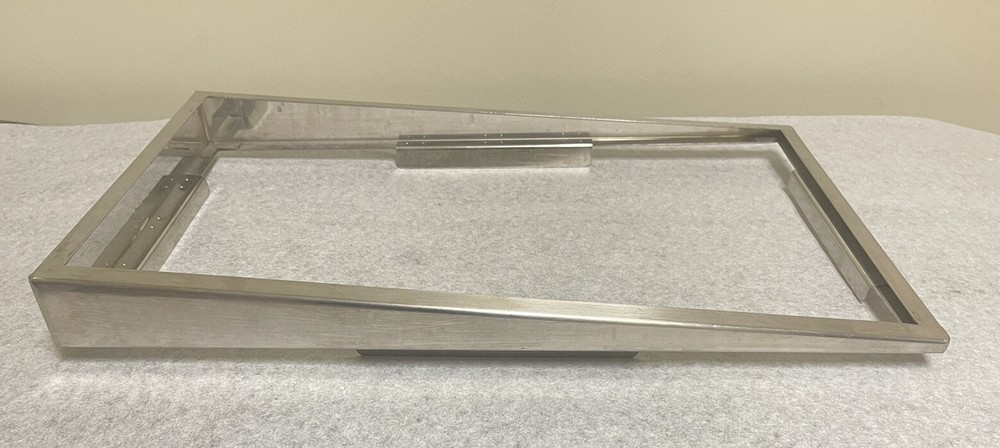 Stainless Steel Angled Riser Display Adapter  for Steam Table Full Size Pan