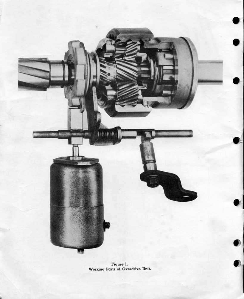 Automatic Overdrive Operation Instruction Manual Fits Warner