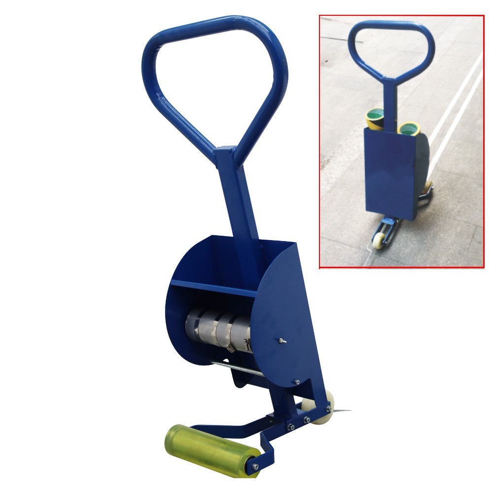 Ground-Level Tape Marking Machine Road Marking Tape Applicator Paste Ground Car