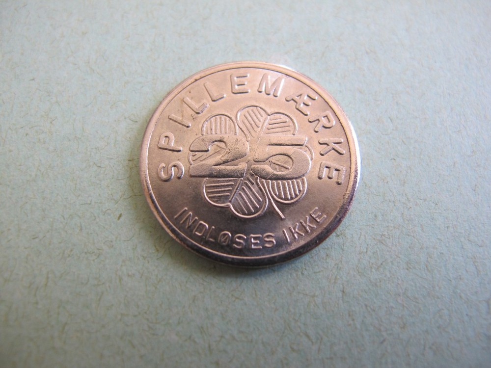 25 Spillemaerke Denmark Token