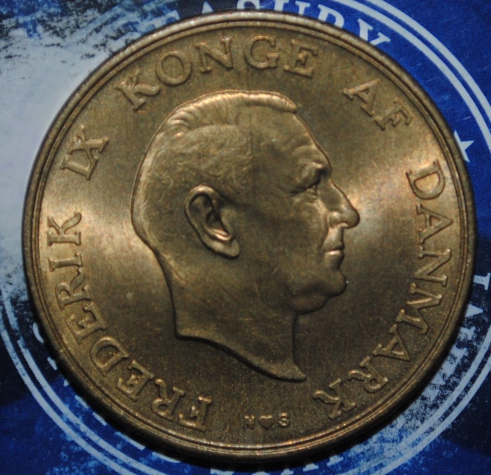 BU Denmark 2 Kroner 1953 {{{D245