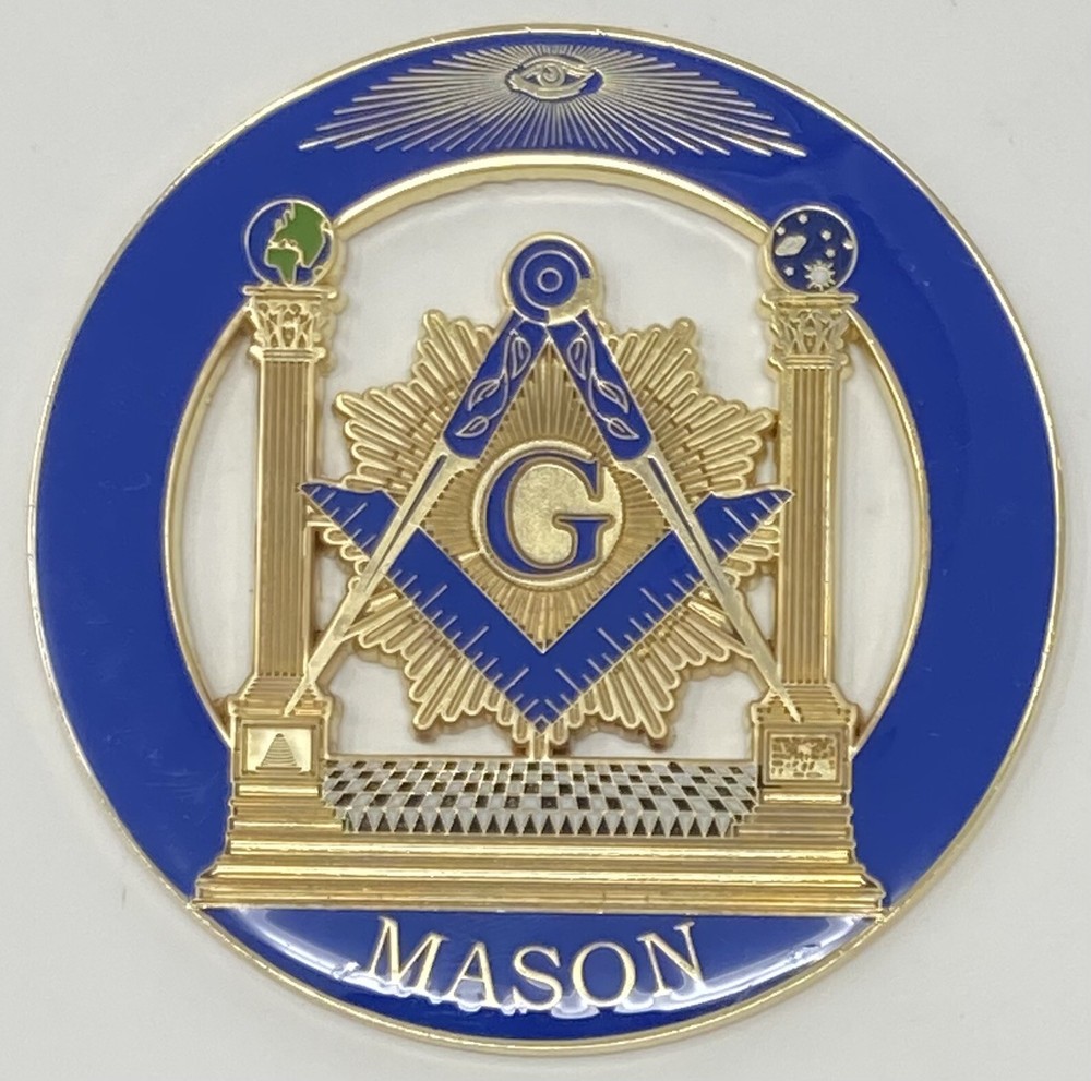 New Freemason Masonic Cut Out Car Emblem