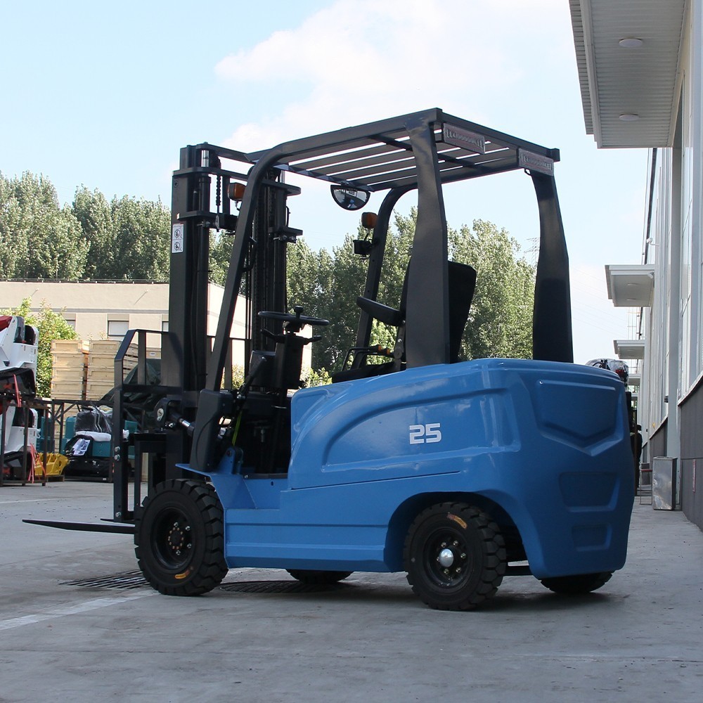 FREE SHIP 2.5Ton Electric Forklift 5500lbs Rated W/60V 70Ah Charger Side Shift