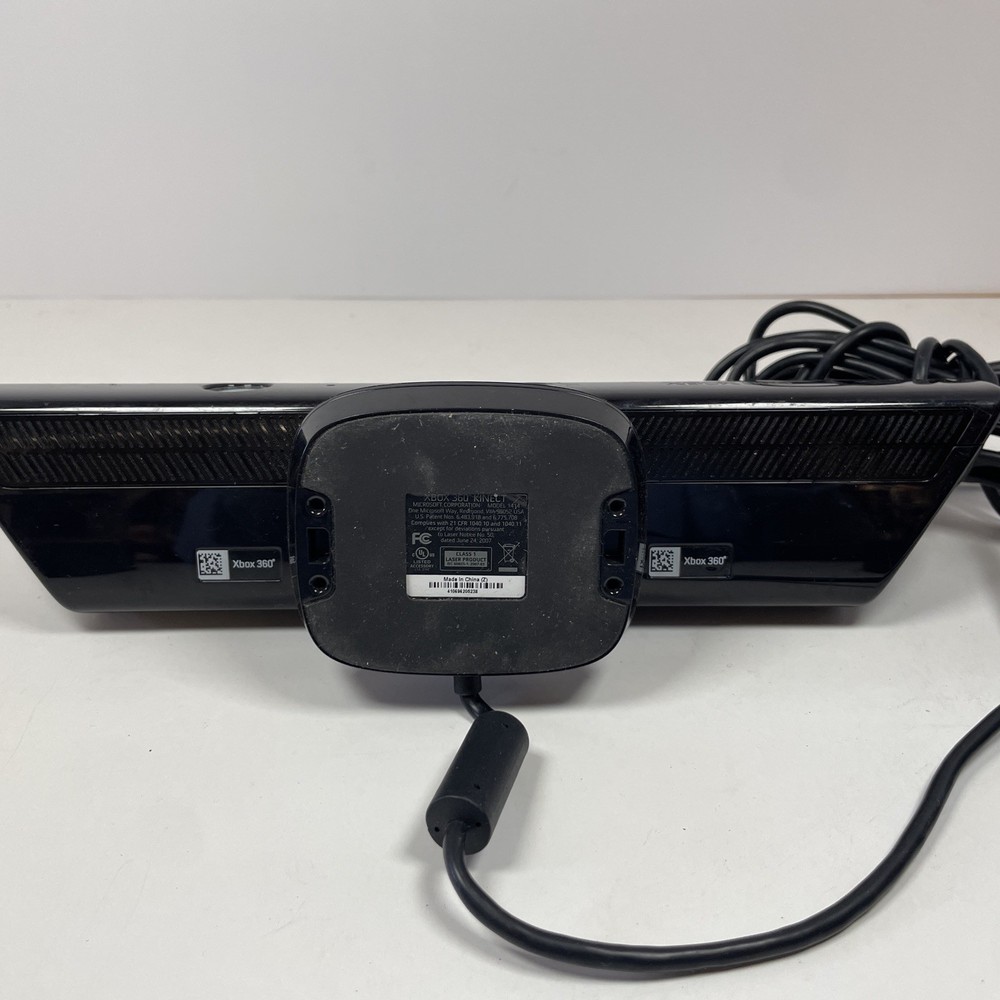 Microsoft Xbox 360 Kinect Sensor Model 1414 Black Not Tested