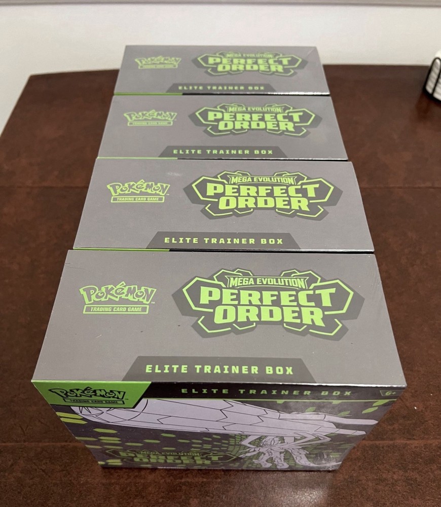 Pokémon TCG: Mega Evolution 3: Perfect Order: Elite Trainer Box Sealed