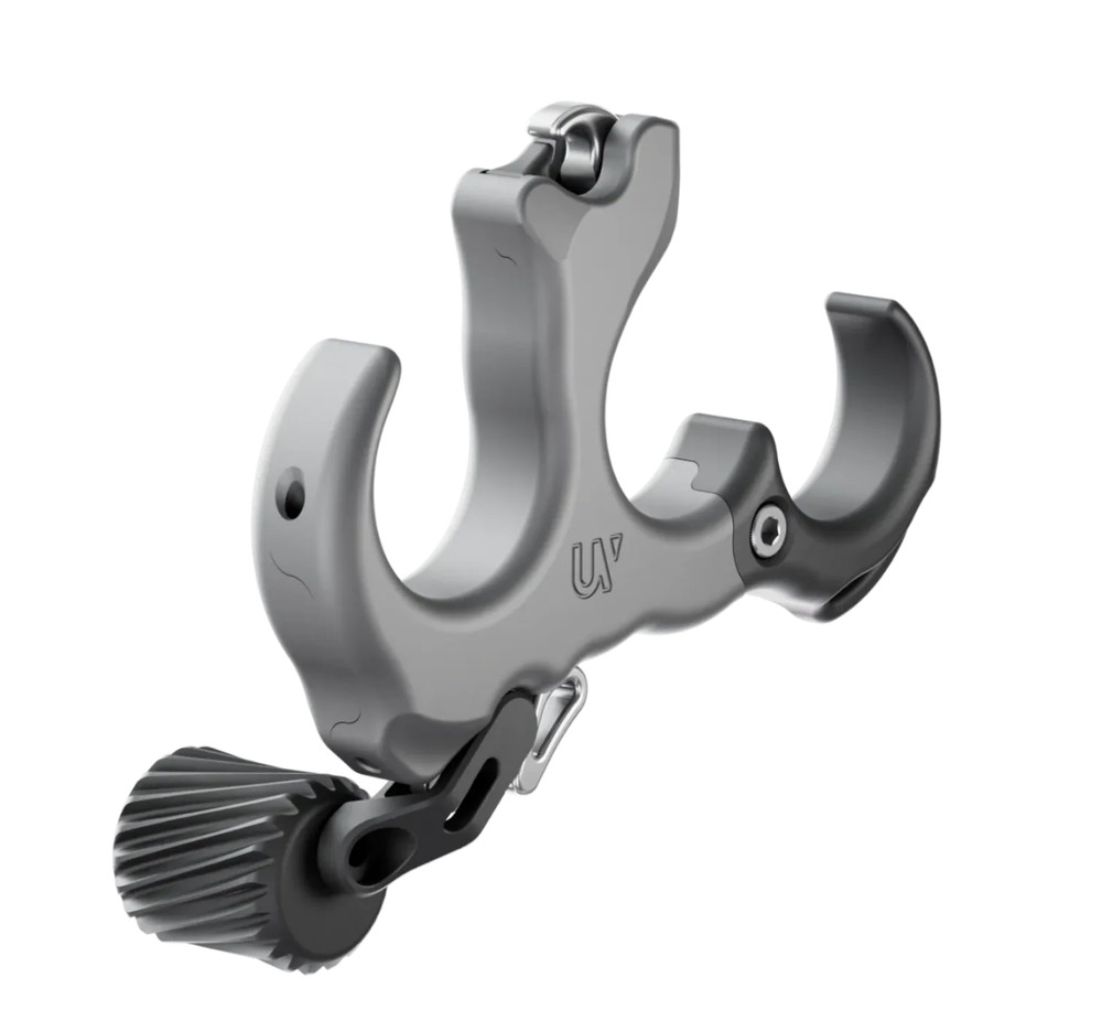 Ultraview UV Button Release Medium Smoke Grey Aluminum New