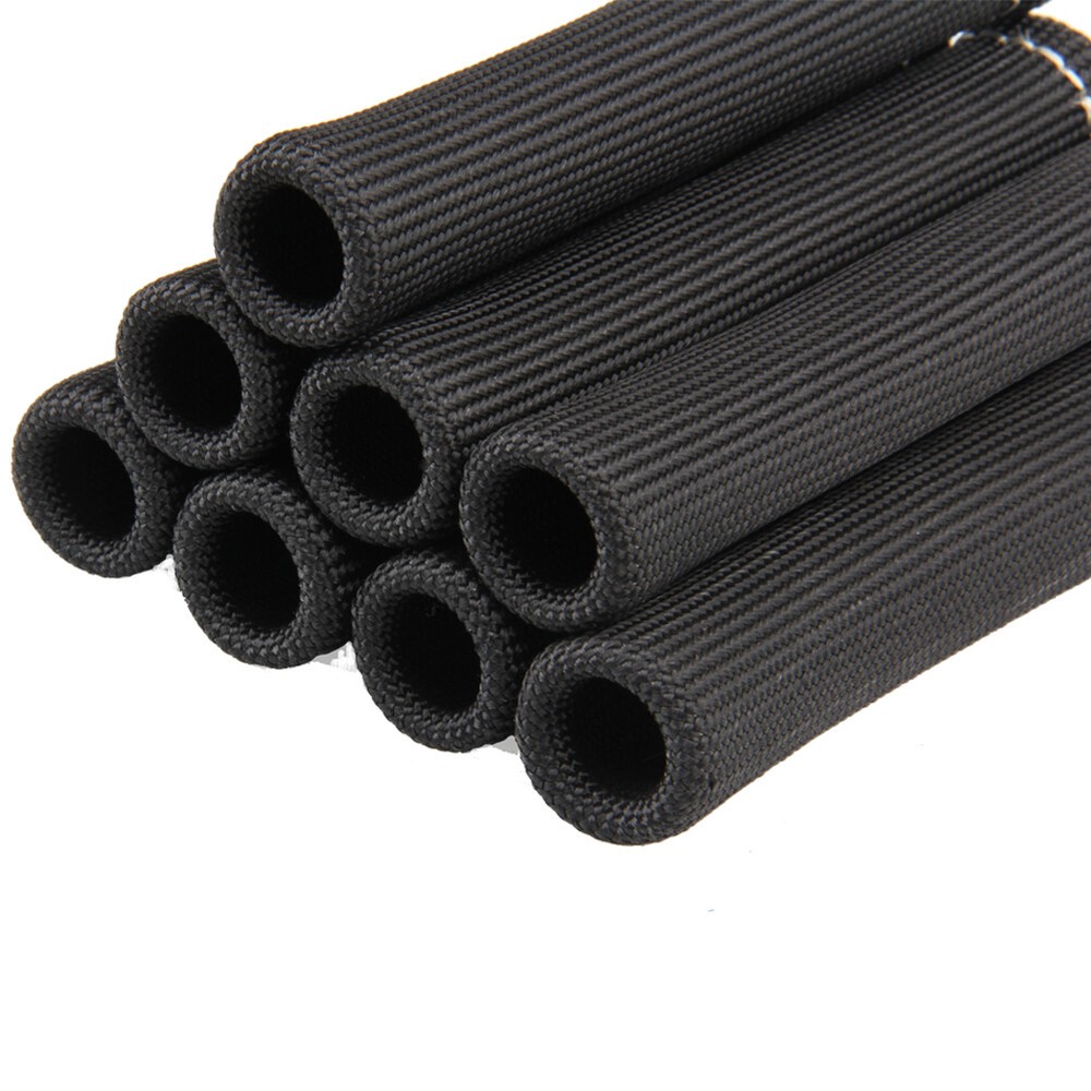 8 Pack Spark Plug Wire Protection 2500 °Boot Heat Shield Protector Sleeve Cover