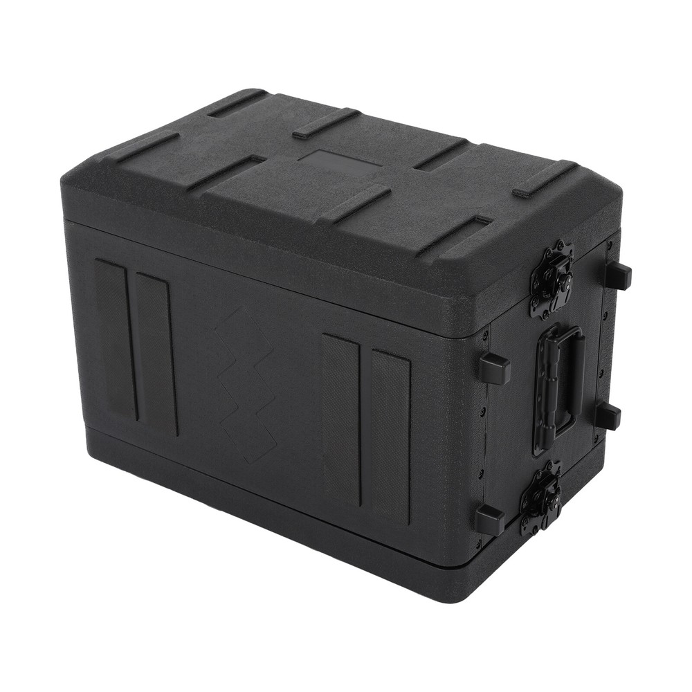 6u Rack Case Dust-proof With Microphone Storage Equalizers Amplifiers Speaker