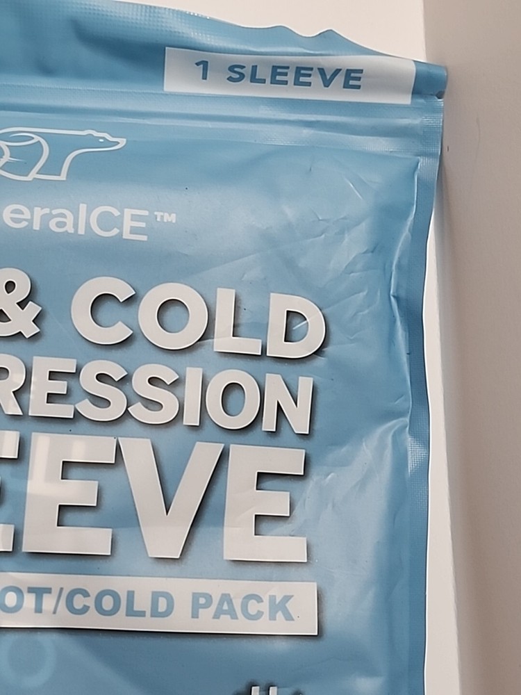 TheraICE Hot & Cold Compression Sleeve New Reusable Medium