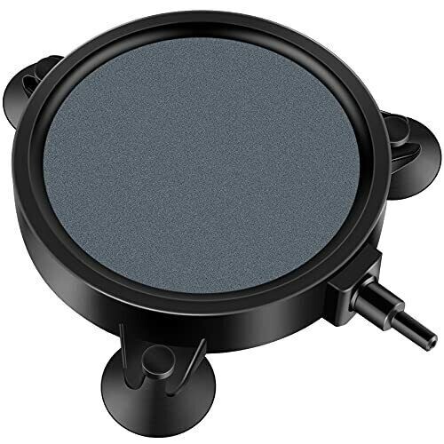 Pawfly 4 Inch Air Stone Disc Bubble Diffuser For Pump Aquarium Fish Tank -1 Pack
